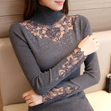 Lapel sweater