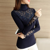 Lapel sweater