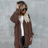 Thin Hooded Women Cardigan