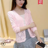 Korean long sleeve knit cardigan
