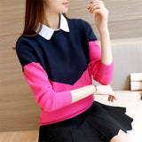 New women's spring bow sweate