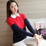 New women's spring bow sweate